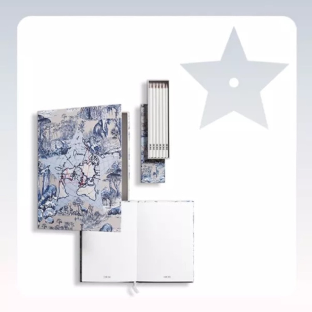 Dior Around The World Notebook Set NIB